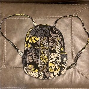 Vera Bradley Mini Backpack Baroque Pattern